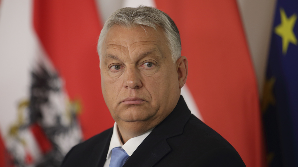 Ungerns styrande parti Fidesz har lagt fram ett förslag i landets nationalförsamling där man uppmanar regeringen att motsätta sig förhandlingar om Ukrainas inträde i EU. Arkivbild.