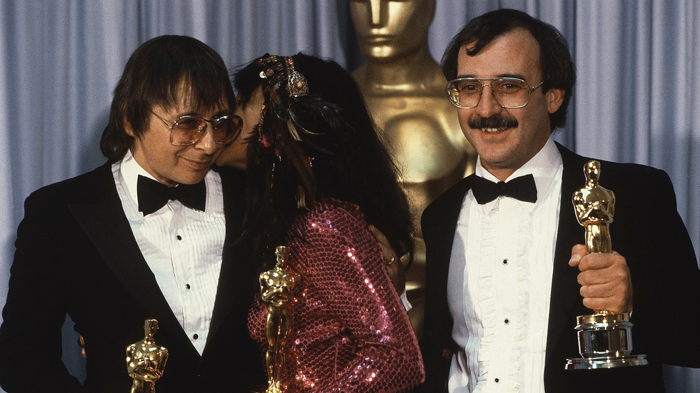 Jack Nitzsche, Buffy Sainte Marie och Will Jennings vann 1983 en Oscar för sången "Up where we belong" från filmen "En officer och en gentleman". Arkivbild.