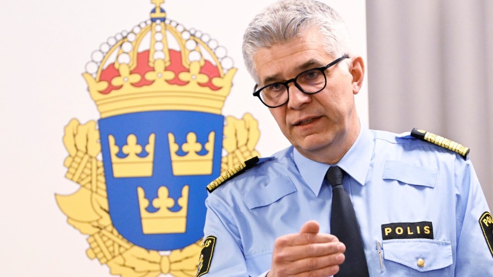 Rikspolischef Anders Thornberg. Arkivbild.