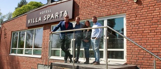 Hotellet invigs med stor fest – blir Villa Sparta igen: "Det har alltid kallats Sparta ändå"
