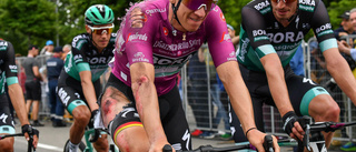 Giro-cyklister rammades – kräver utredning
