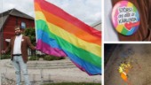 Prideflaggan i Ryd eldades upp: "Helt oacceptabelt"