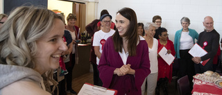 Jordskredsseger för Jacinda Ardern