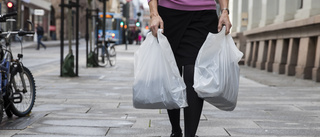Försäljningen av plastpåsar störtdyker