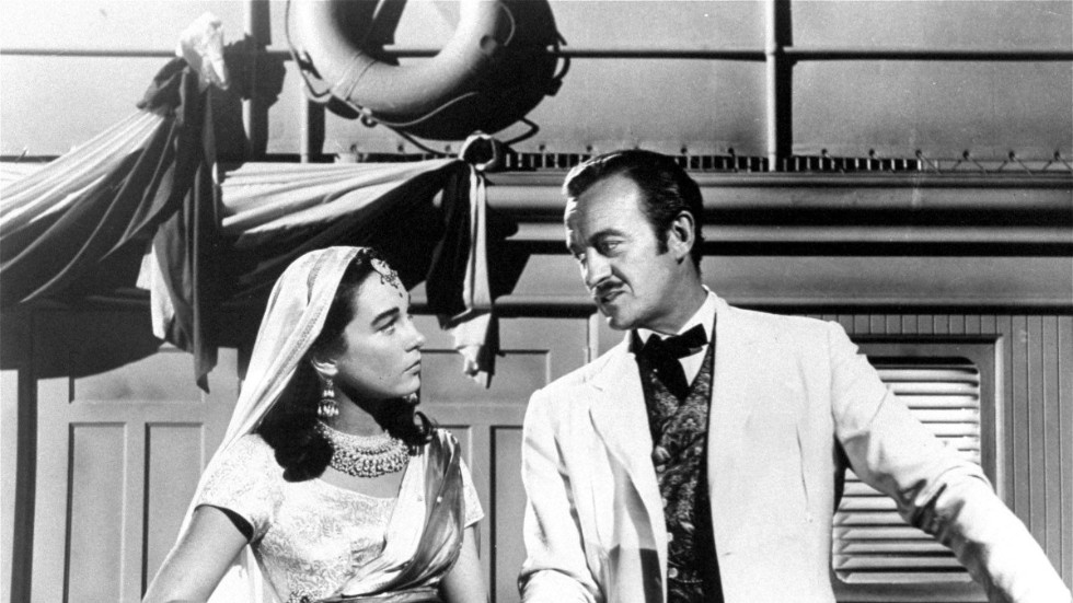 "Jorden runt på 80 dagar" har blivit film många gånger, bland annat en Oscarsbelönad version från 1956, där David Niven spelade Phileas Fogg och Shirley Maclaine gjorde rollen som prinsessan Aouda. Arkivbild.