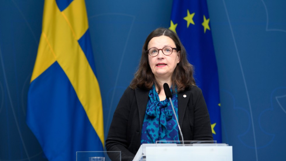 Utbildningsminister Anna Ekström har kallat till pressträff på onsdagen med anledning av coronaviruset.