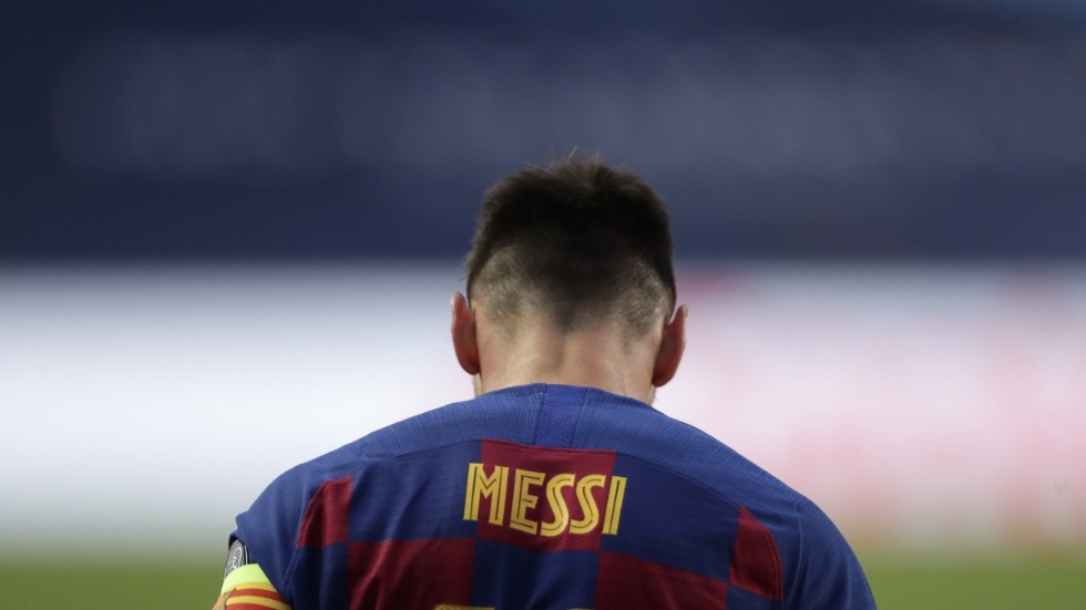 Lionel Messi kan vara på väg bort från Barcelona. Arkivbild.