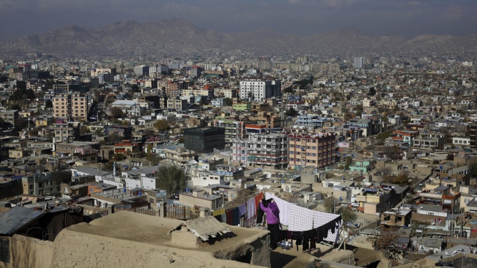 Det krigshärjade Afghanistans huvudstad Kabul.