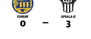 Segerraden förlängd för Upsala IF - besegrade Forsby