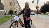 Klimataktion i centrum i helgen: "Nyköpingsbor tar bilen för ofta"