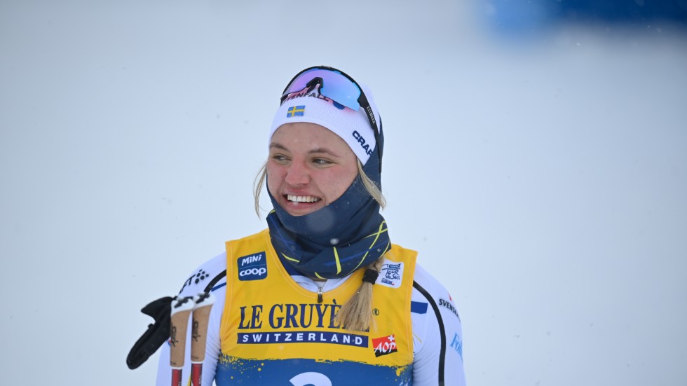 Linn Svahn vann Tour de Ski-premiären. Arkivbild.
