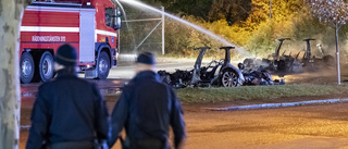 Brandman: Stora faror med brinnande elbilar