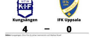 IFK Uppsala föll mot Kungsängen på bortaplan