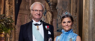 Kungen och kronprinsessan till Charles kröning