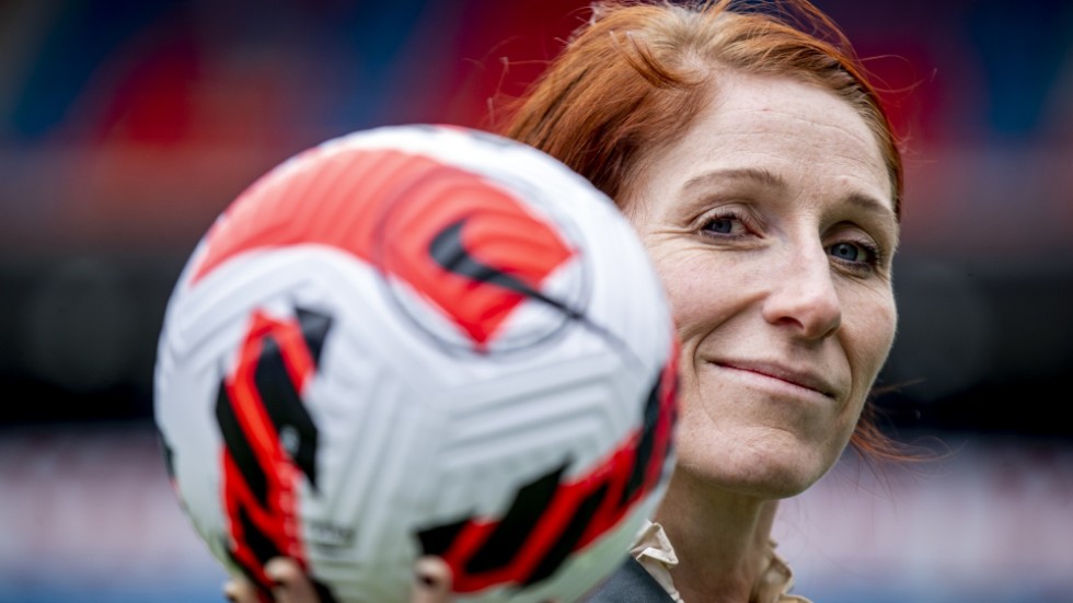 Norges fotbollsordförande Lise Klaveness, 41, är en av elva kandidater till en plats i Uefas exekutiva kommitté. Arkivbild.