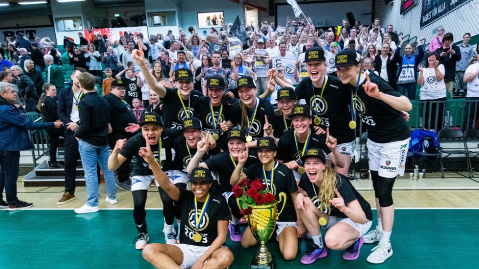 Luleå basket vinner SM-guld i Södertälje