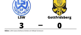 Gottfridsberg förlorade mot LSW