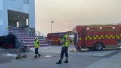 Stora vattenskador efter lägenhetsbrand vid Bilbörsen arena