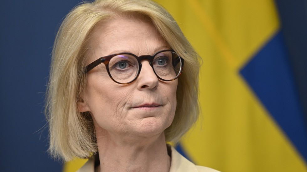 Finansminister Elisabeth Svantesson (M) får kritik. Arkivbild.
