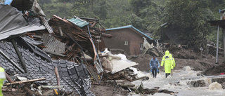 Över 20 döda i regnoväder i Sydkorea