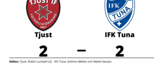 IFK Tuna i ledning i halvtid - men tappade segern mot Tjust