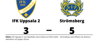 Tre mål av Axel Hillbom när Strömsberg vann