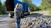 Lastbil började brinna: "Kunde blivit livsfarligt"