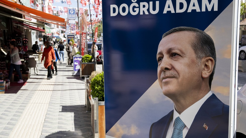 "Rätt man för rätt tid" – Recep Tayyips Erdogans valslogan blev ett vinnande koncept.
