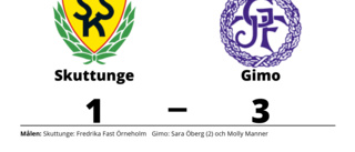 Gimo vann efter Sara Öbergs dubbel