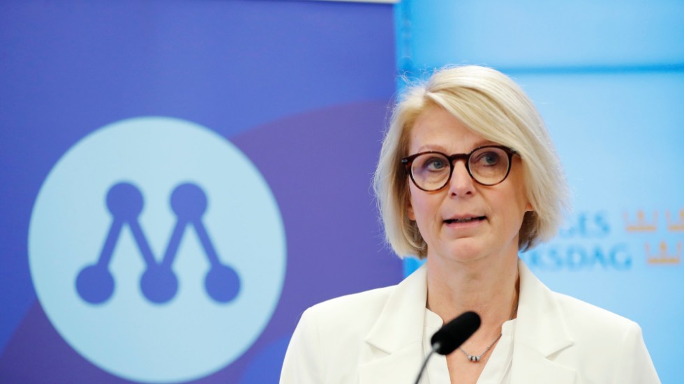 Elisabeth Svantesson, ekonomiskpolitisk talesperson för Moderaterna, vill slopa skatten på el i vinter.