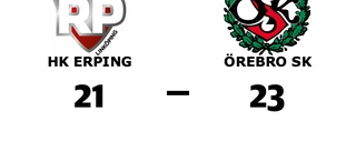 Örebro SK vann mot HK eRPing på bortaplan