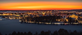 Läsarbilden: Solen går ned över Luleå