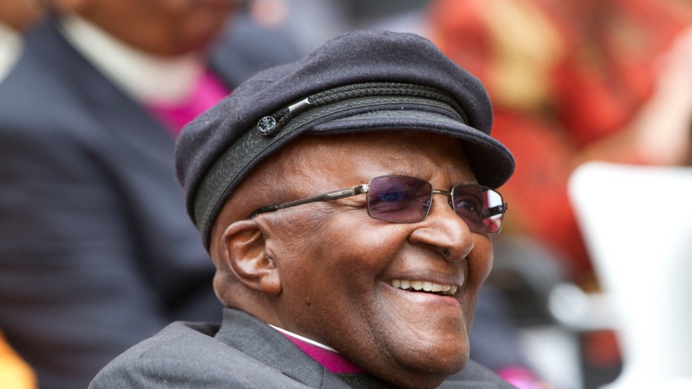 Sydafrikas ärkebiskop Desmond Tutu är död. Han blev 90 år. Arkivbild.
