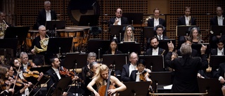 Symfoniorkestern bjöd torsdagspubliken på godisregn