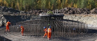 Full fart i bygget av vindkraftparken Solberg