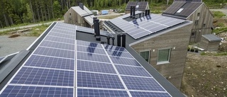 Få installerade solceller i Västerbotten