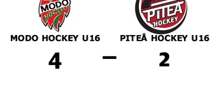 Piteå Hockey U16 föll mot Modo Hockey U16 på bortaplan