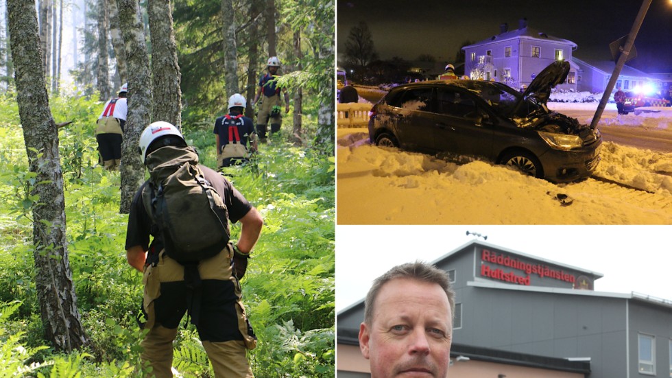 Skogsbränderna i Lönneberga och Vena samt trafikolyckor i halkan är det som sticker ut när räddningschef Michael Hesselgård sammanfattar året som gått.