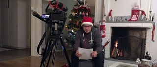 Arjeplogs kommun bjuder på charmig julhälsning
