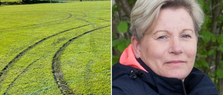 Värmbols gräsplan vandaliserad: "Så onödigt att jag saknar ord"