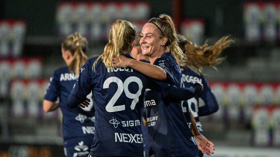 Rosengårds Karin Lundin noterades för ett hattrick i 6–2-segern över IFK Kalmar.
