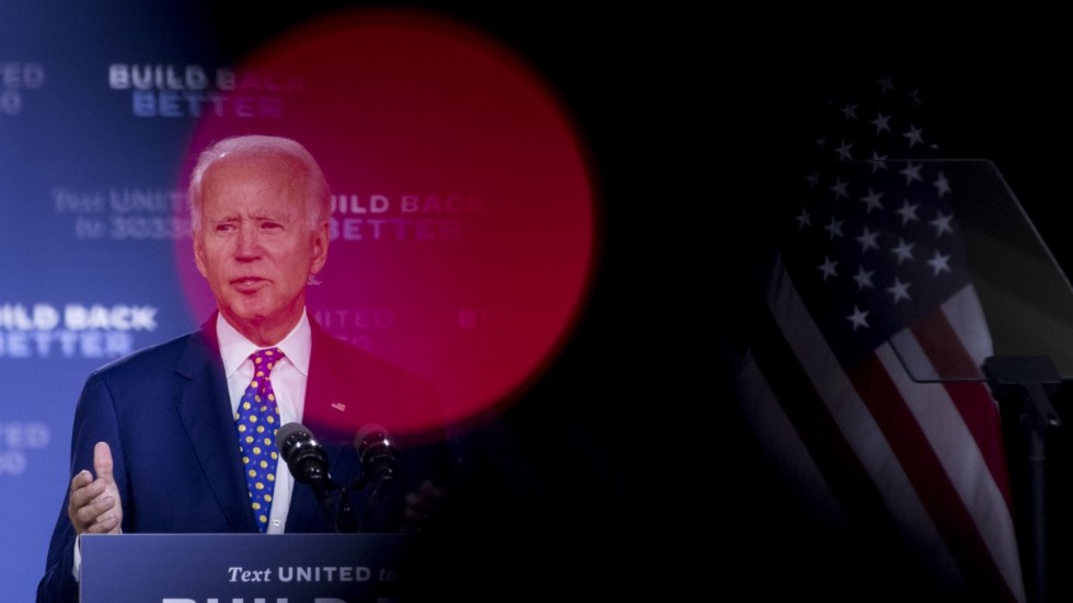 Joe Biden väntas presentera sin vicepresidentkandidat de kommande dagarna. Arkivbild.