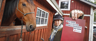 Jennie Porsbjer rider till Stockholm till stöd för utsatta barn