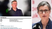 Britt Åkerlind stöttar Tegnell i mail om flockimmunitet