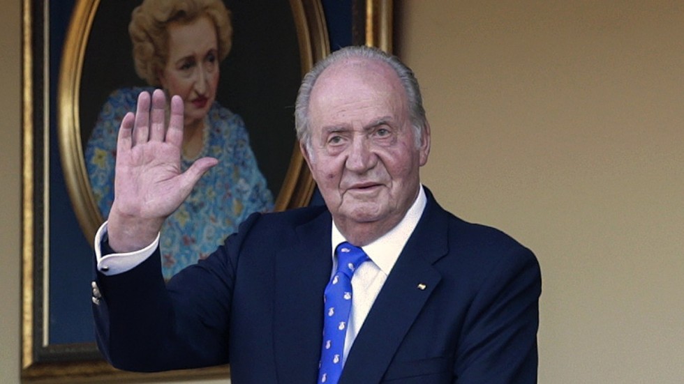 Spaniens exkung Juan Carlos, här på bild från i fjol.