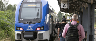 Färre nya tåg på Nyköpingsbanan – pendlare frågande