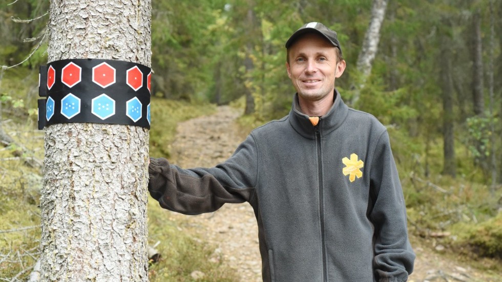 Jerry Svensson är förvaltare av Nationalparken Norra Kvill.
