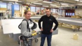 Petra – en av tio nyanställda på Sandström: produktionen i Norrlångträsk går för högtryck