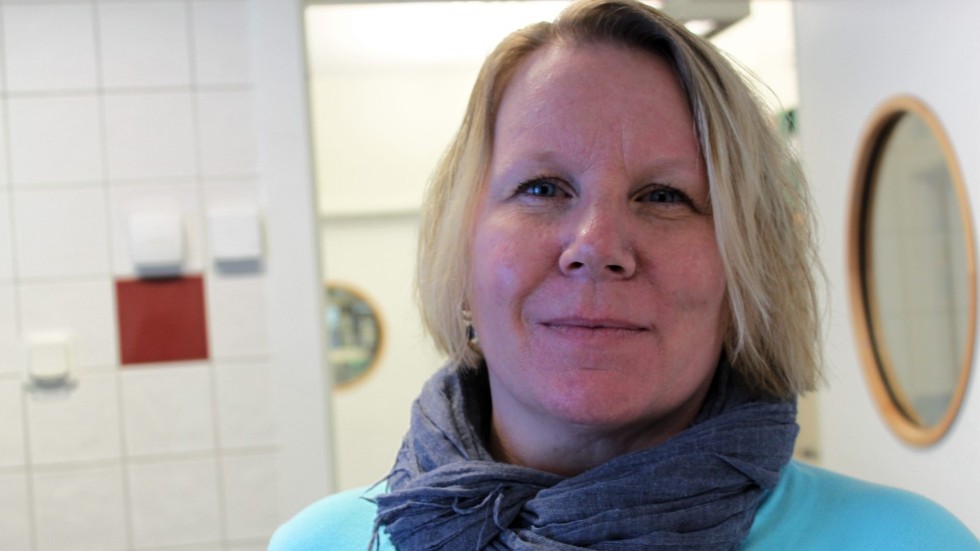 Sofia Andersson är kostchef i Vimmerby kommun. Hon ser bra möjligheter till att avlasta det trångbodda och hårt belastade kylmatsköket på Vimarskolan med två mellanstora kök i både förskolan och vårdboendet i Nybble de närmaste åren.