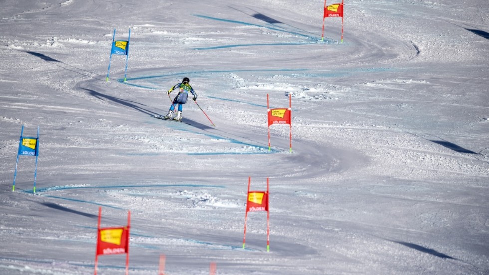 Det svenska alpinlandslaget har drabbats av coronafall inför premiären i Sölden. Arkivbild.
